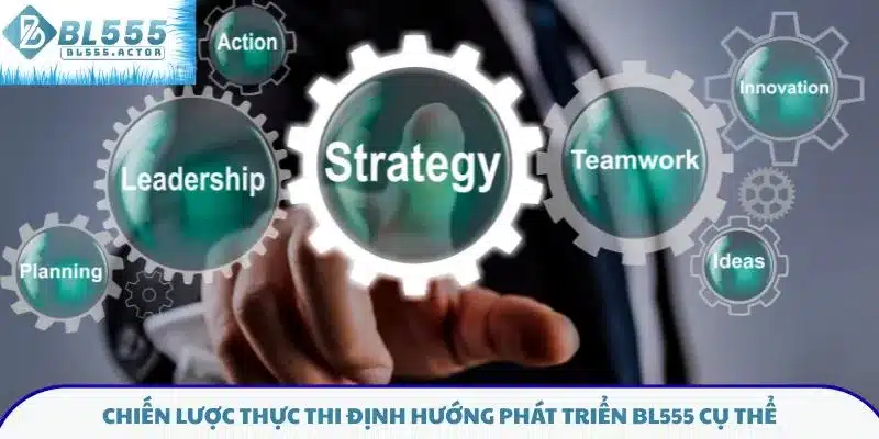 Chiến lược thực thi định hướng phát triển BL555 cụ thể